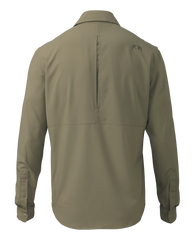 Mesa Vented LS Snap Shirt | Khaki