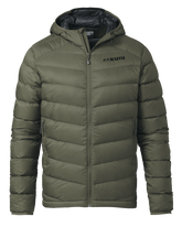 Super Down LT Hooded Jacket | Ash