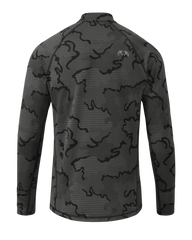 Ridgepoint Fleece Henley | Black Tonal