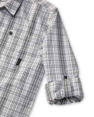 Borrego LS Shirt | Granite Plaid