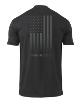 KUIU Vertical Flag Logo T-Shirt | Black