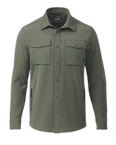 Blockfield Fleece Shirt Jacket | Dark Sage