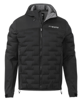 Axis Thermal Hybrid Hooded Jacket | Carbon