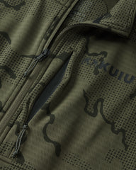 Ridgepoint Fleece Zip-T | Olive Tonal
