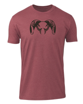 KUIU Engraved Ram T-Shirt | Cardinal