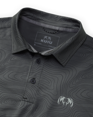 KUIU Performance Polo Topo | Gunmetal Topo