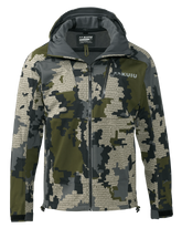 Axis Hybrid Hooded Jacket | Verde