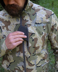 Alpine Hooded Jacket | Steel Blue