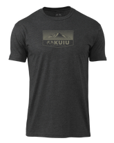 KUIU Ultralight Mountain Logo T-Shirt | Charcoal