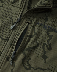 Ridgepoint Fleece Hoodie | Olive Tonal
