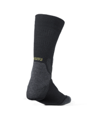 StrongWool Hybrid Crew Sock 4-Pair Pack | Grey Green