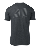 KUIU Solid Flag Fade T-Shirt | Charcoal