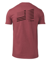 KUIU Solid Flag Fade T-Shirt | Cardinal