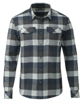 Field Flannel Shirt | Steel Blue Trio