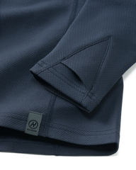 PRO Merino 200 Zip-T Hoodie | Steel Blue