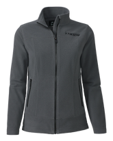 Women's Border Fleece Full Zip | Gunmetal