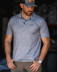 KUIU Performance Polo | Woodsmoke Topo