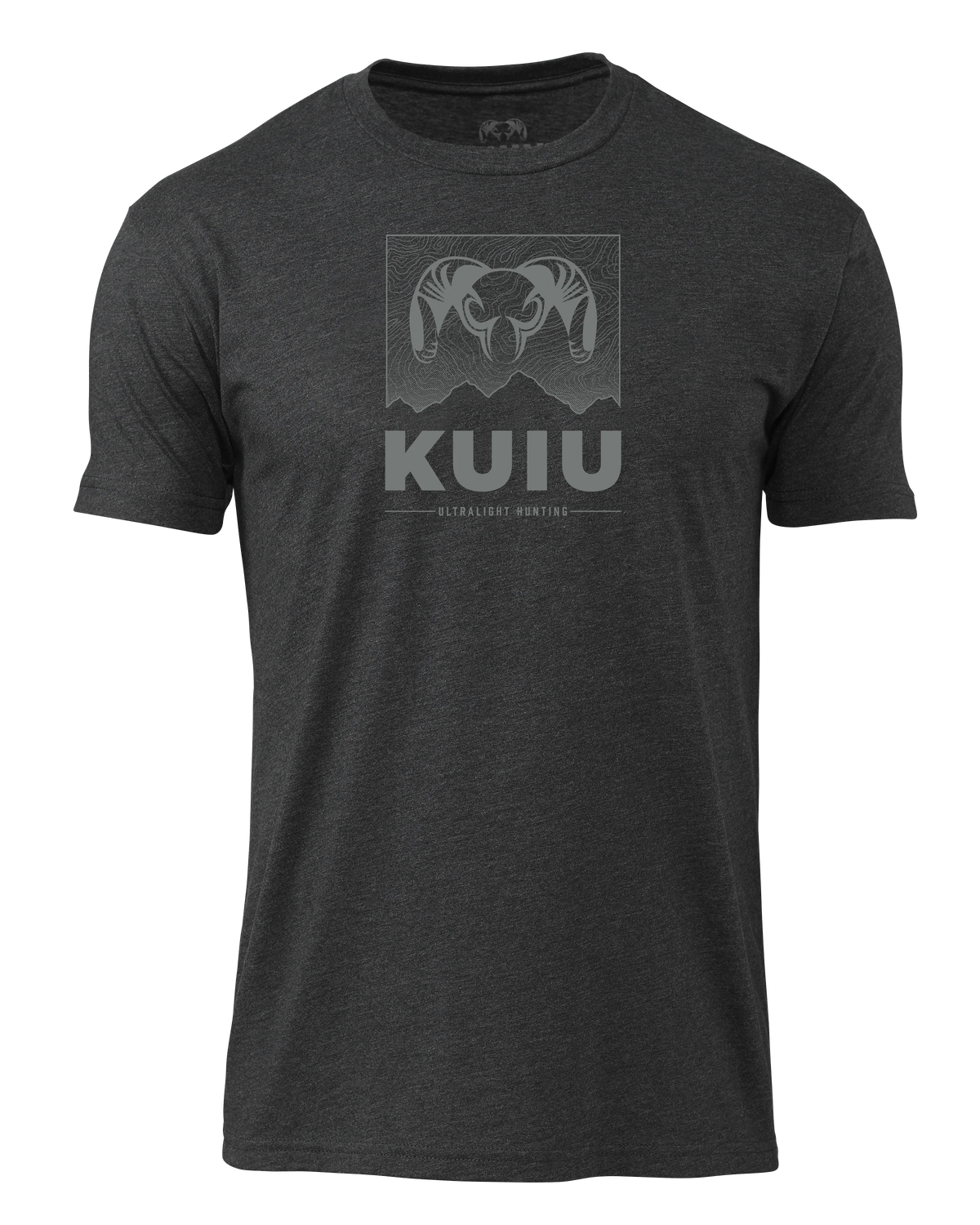 KUIU Topo Mountain T-Shirt | Charcoal