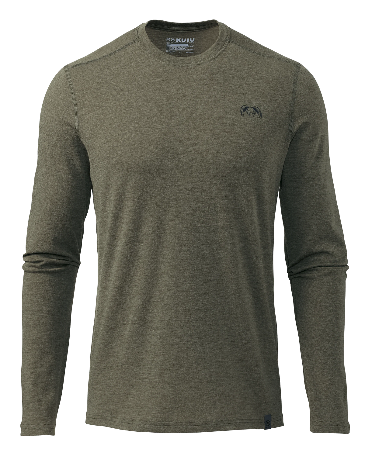 ULTRA Merino 120 LT LS Crew-T | Ash