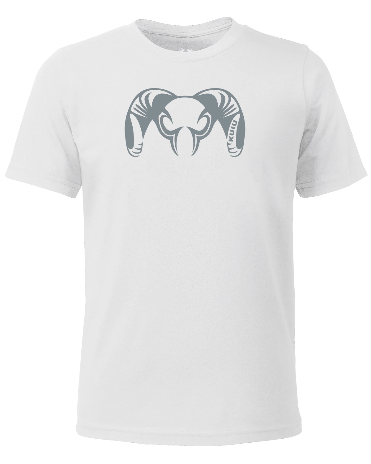 Youth Engraved Ram T-Shirt | White
