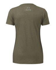 Women's Here to Hunt Gritstone T-Shirt | Military Green