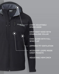 Guide PRO Hooded Jacket | Black