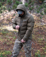 Super Down PRO Hooded Jacket | Bourbon