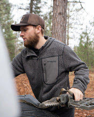 Base Camp Hooded Sweater | Charcoal Heather
