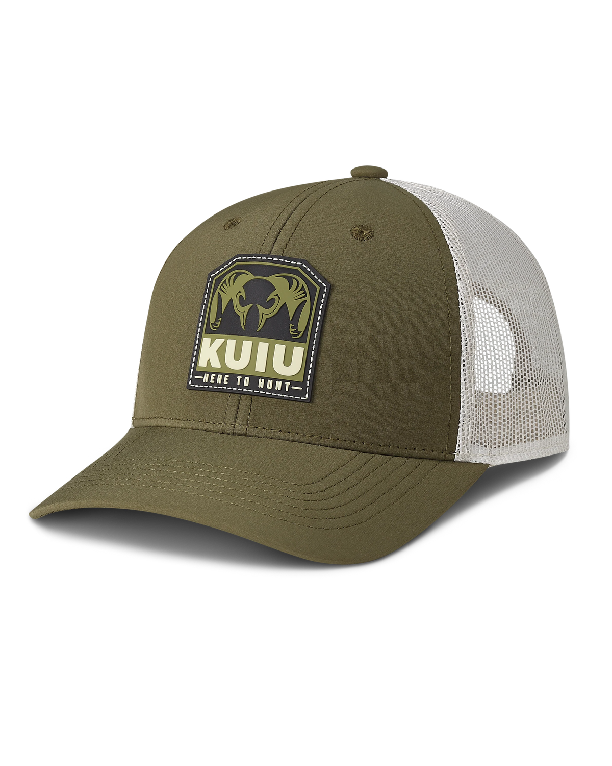 KUIU Here to Hunt Patch Hat | Olive/Putty