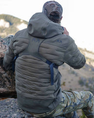 Axis Thermal Hybrid Hooded Jacket | Ash