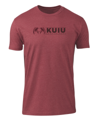 KUIU Here to Hunt Logo T-Shirt | Cardinal
