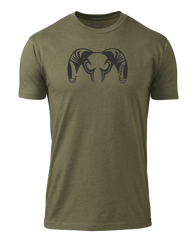 KUIU Engraved Ram T-Shirt | Military Green