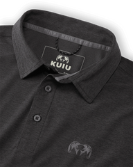 KUIU Performance Polo | Heather Black