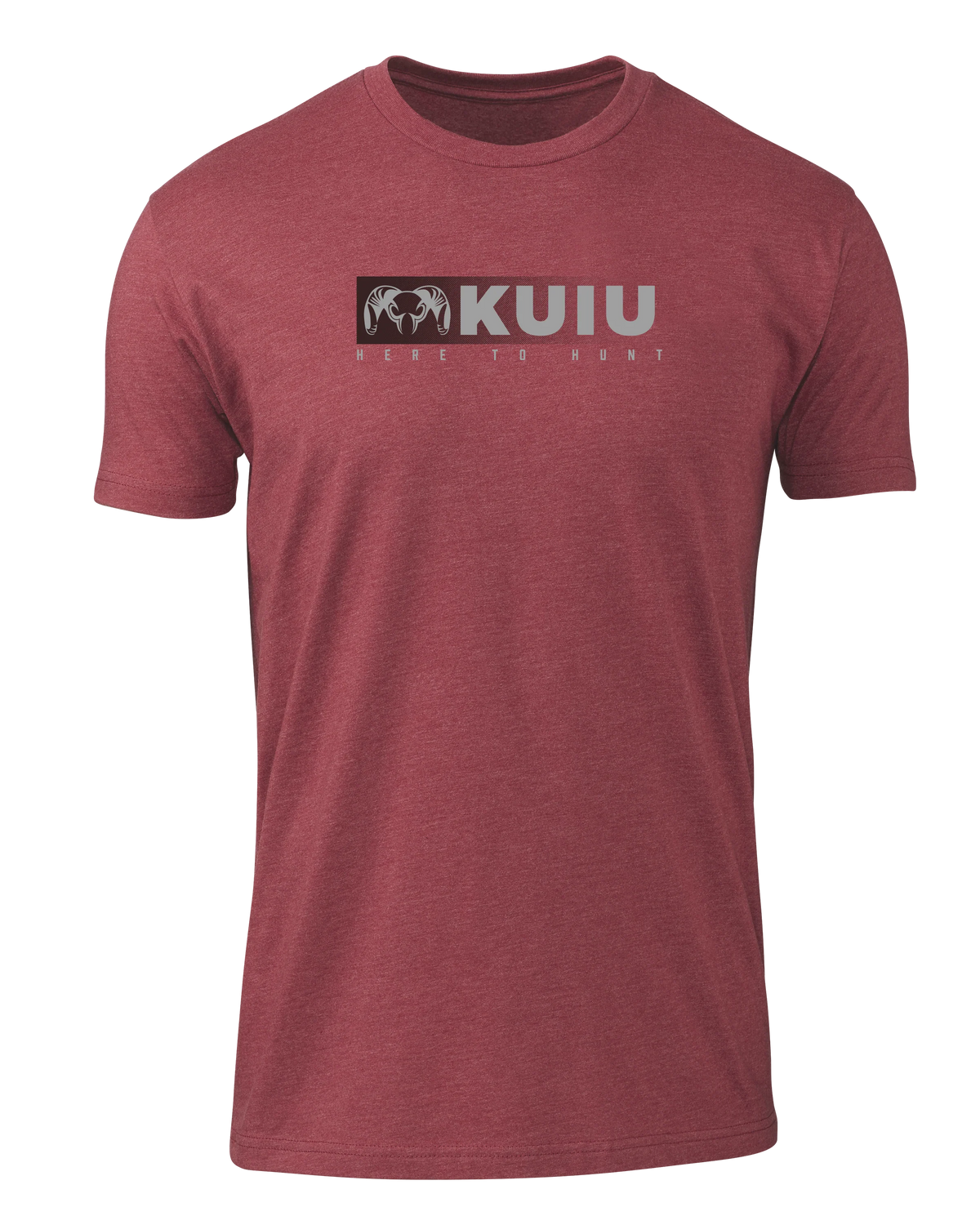 KUIU Here to Hunt Fade T-Shirt | Cardinal