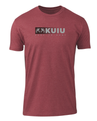KUIU Here to Hunt Fade T-Shirt | Cardinal