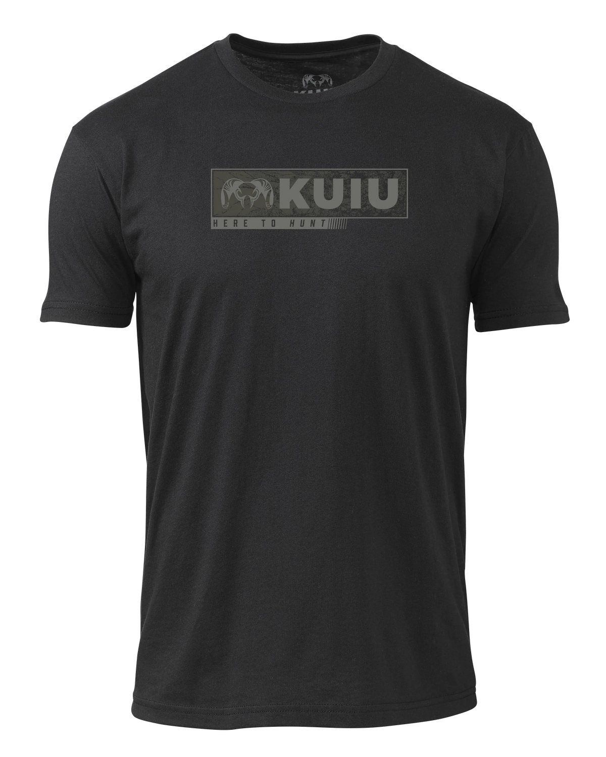 KUIU Here to Hunt Gritstone T-Shirt | Black