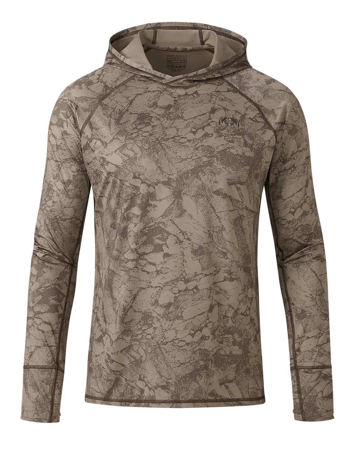 Gila LS Hoodie Gritstone | Silt Gritstone