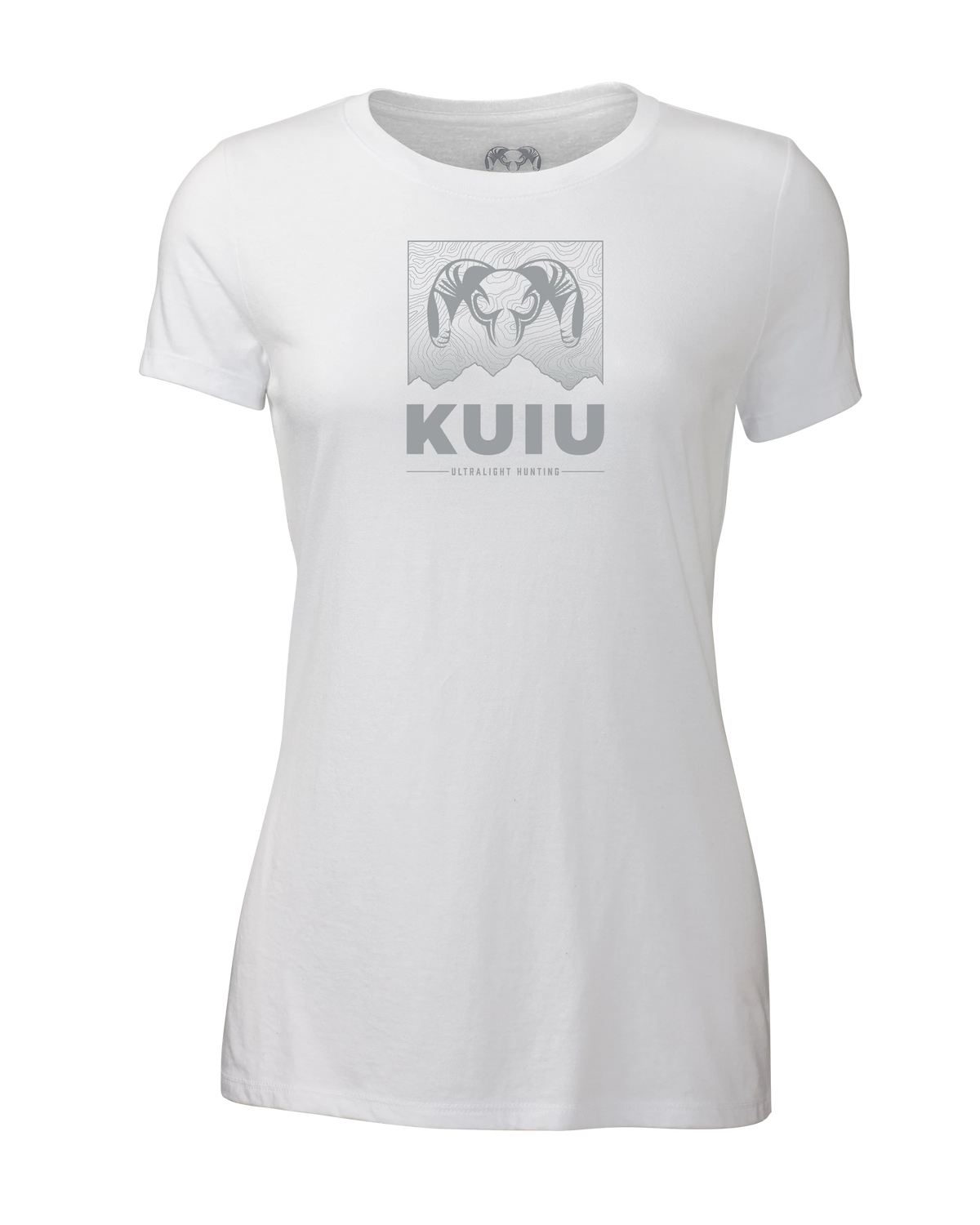 Women's Topo Mountain T-Shirt | White