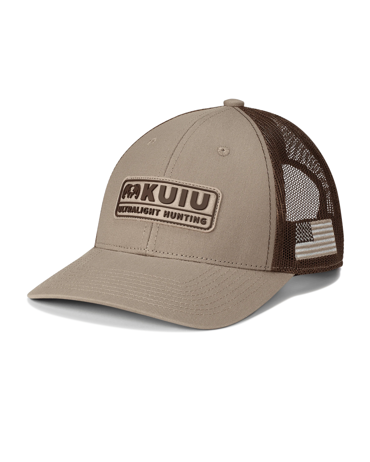 KUIU Ultralight Hunting Patch Hat | Khaki/Brown