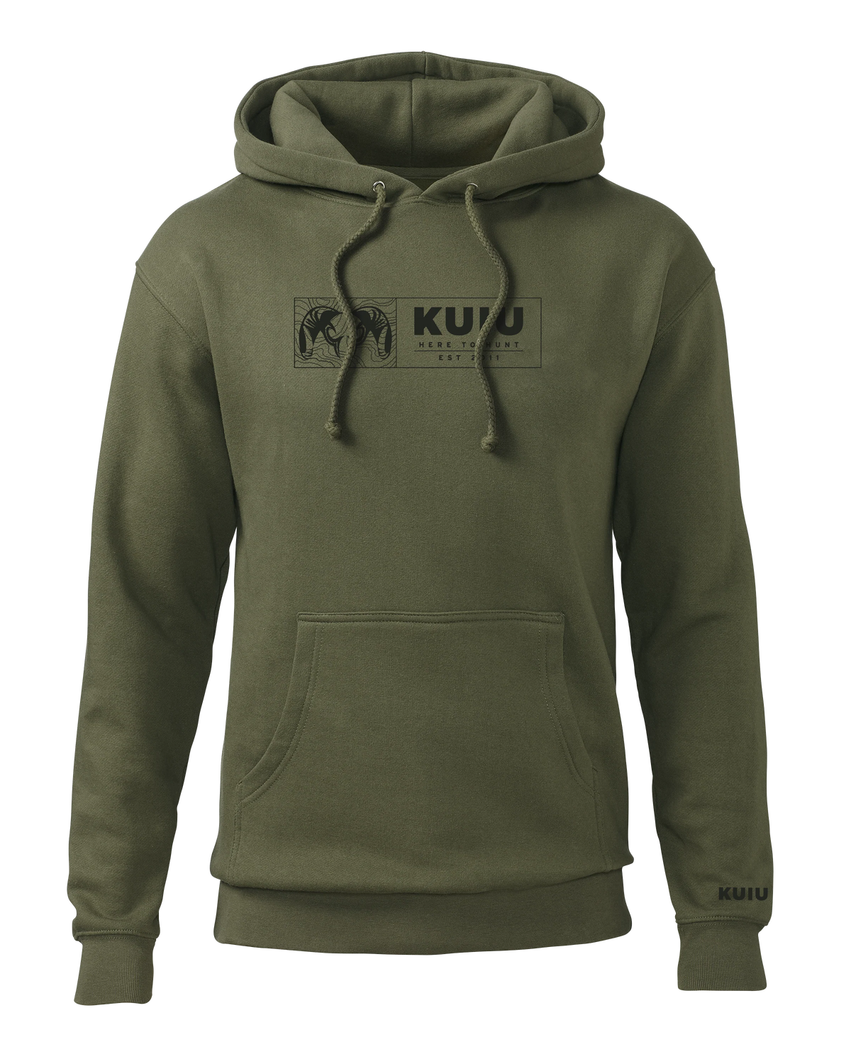 KUIU Topo Block Hoodie | Army