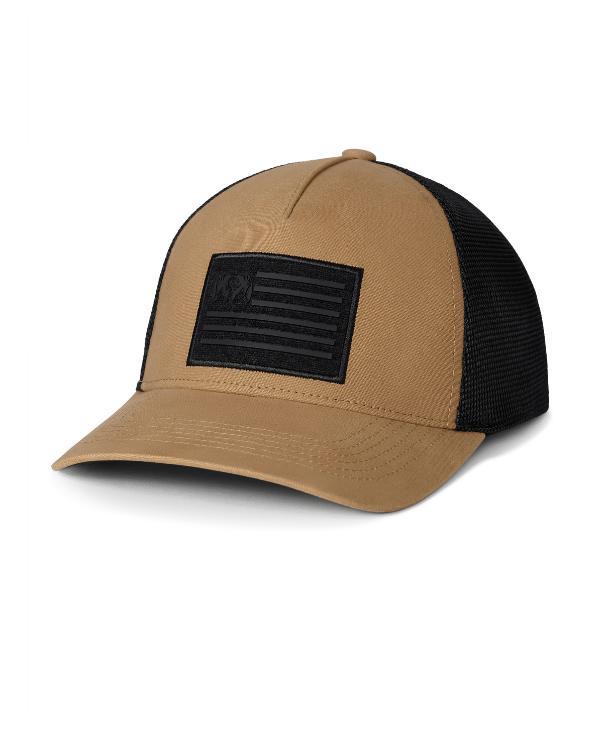 Welded Flag Patch Hat | Mustard/Black