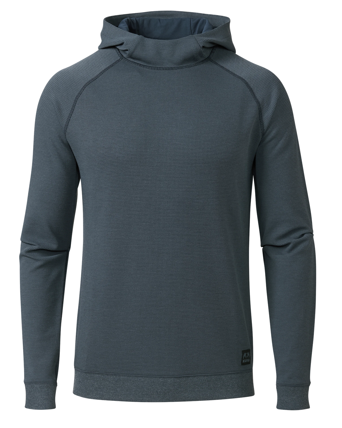 Canyon Waffle Hoodie | Steel Blue Heather