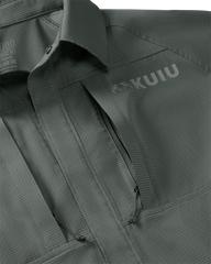 Tiburon Hybrid Snap Shirt | Stone