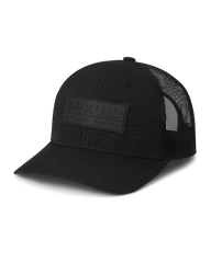 KUIU Topo Patch Hat | Black/Black