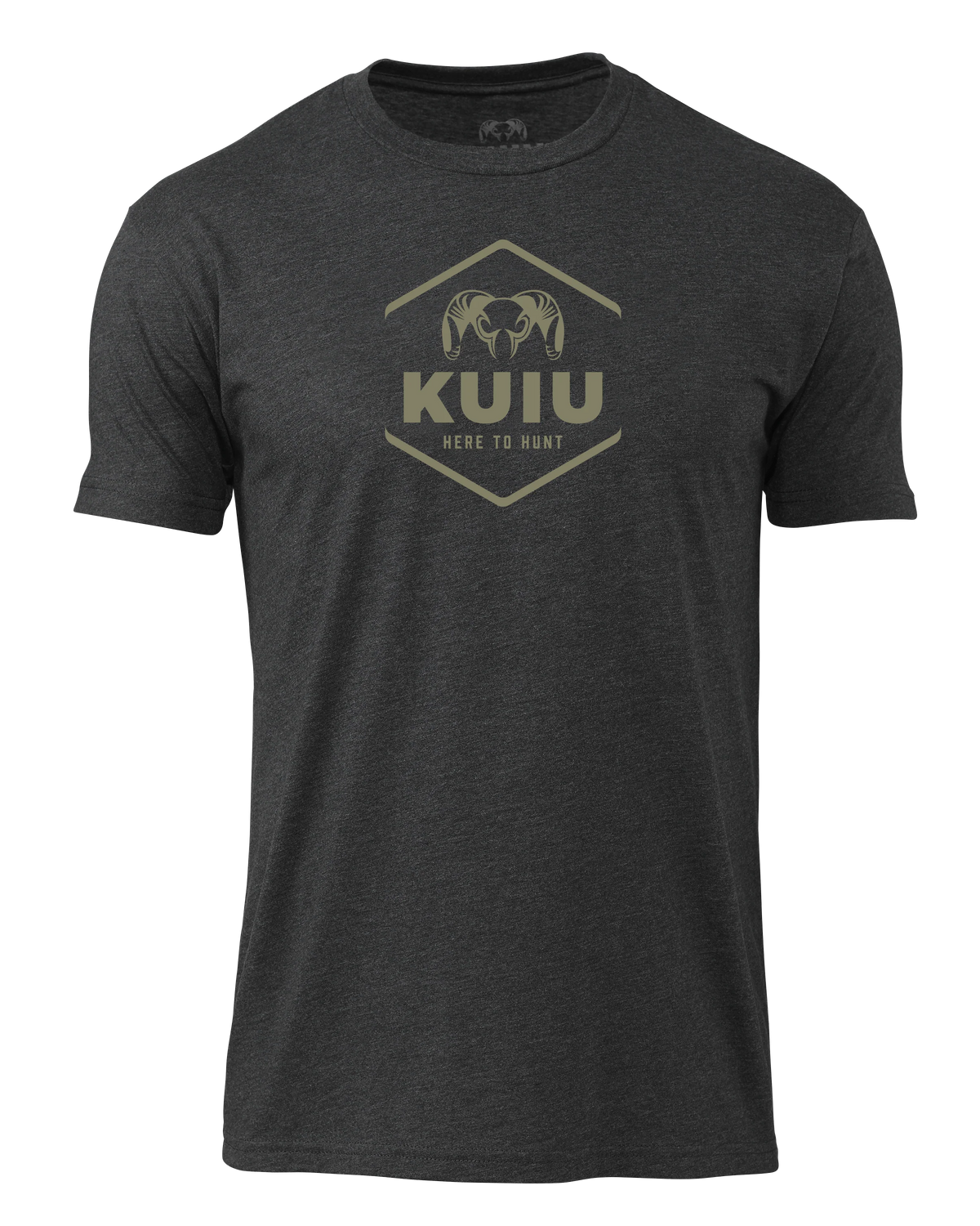 KUIU Stacked Here to Hunt T-Shirt | Charcoal