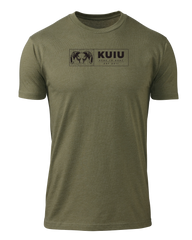 KUIU Topo Block T-Shirt | Military Green