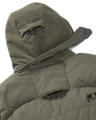 Super Down Haven Hooded Jacket | Ash