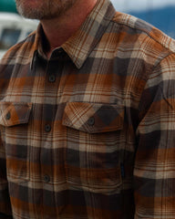 Field Flannel Shirt | Steel Blue Blockline