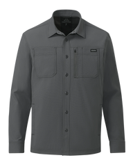 Motive Flannel Lined Shirt Jacket | Gunmetal