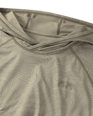 Gila LS Hoodie Topo | Bone Topo Print